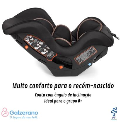 Imagem de Cadeirinha Infantil cadeira de carro Preta Maximus Galzerano