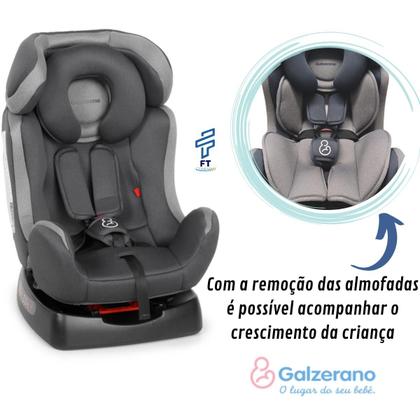 Imagem de Cadeirinha infantil Cadeira para Carro Galzerano Reclinável