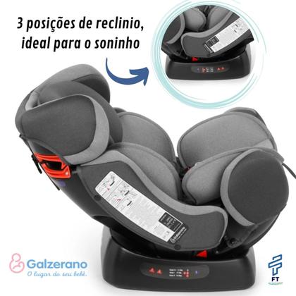 Imagem de Cadeirinha infantil Cadeira para Carro Galzerano Reclinável