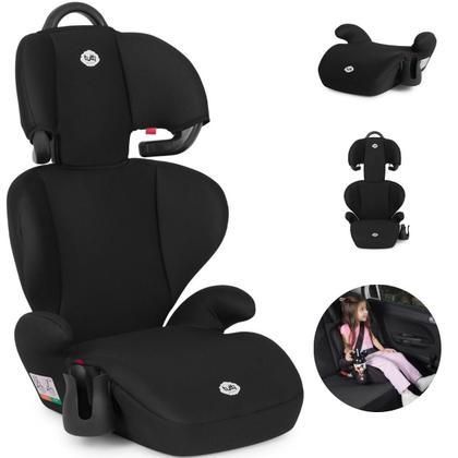 Imagem de Cadeirinha Infantil Delta 15 a 36kg com Apoio de Cabeça Ajustável Preta Tutti Baby