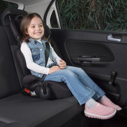 Imagem de Cadeirinha Infantil Delta 15 a 36kg com Apoio de Cabeça Ajustável Preta Tutti Baby