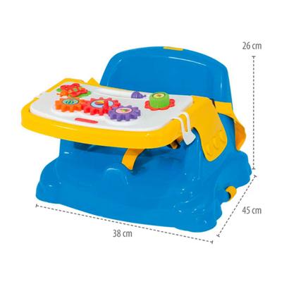 Imagem de Cadeirinha Infantil Didática Com Bandeja de Alimentação Poliplac