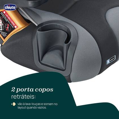 Imagem de Cadeirinha infantil para carro Chicco KidFit Adapt Plus 2 em 1 Preto - 7079728860070