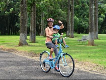 Imagem de Cadeirinha Infantil Preta para Guidão MTB - Altmayer AL01