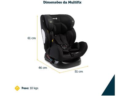Imagem de Cadeirinha Multifix 0 a 36 kg com Isofix Safety 1st - Black Urban