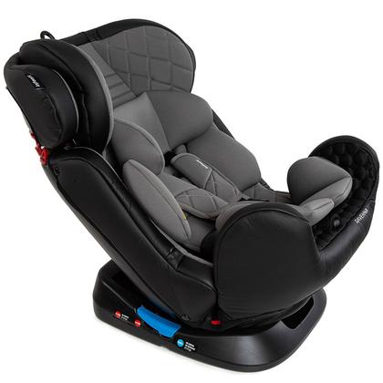 Imagem de Cadeirinha Para Auto Infanti Ravenna 0 A 36kg Reclinável Ajustável Preto com Cinza Cadeira Passeio para Carro Bebê Infantil