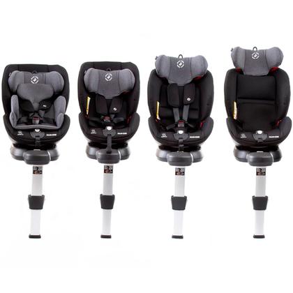 Imagem de Cadeirinha Para Auto Isofix Maxi Cosi Spinel 360 Reclinável 0-36kg Ajustável Preto Cadeira Passeio Carro Bebê Infantil Base Giratória Authentic Black