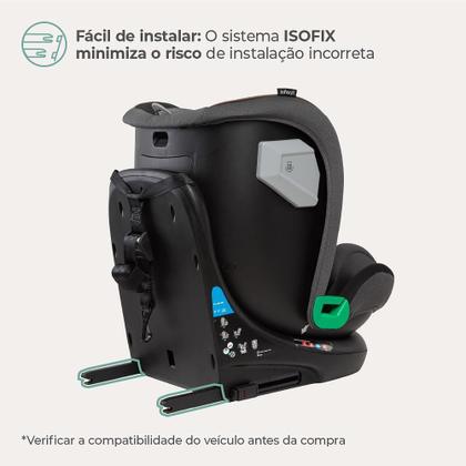 Imagem de Cadeirinha Para Auto Nonna 360 Preto Noturno - Infanti