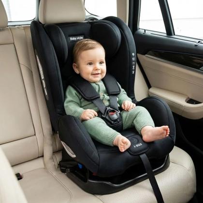 Imagem de Cadeirinha para Carro 0 a 36kg Cadeira Auto Reclinável Grupos 0 I II III Acompanha o Crescimento do Bebê Certificada INMETRO Conforto