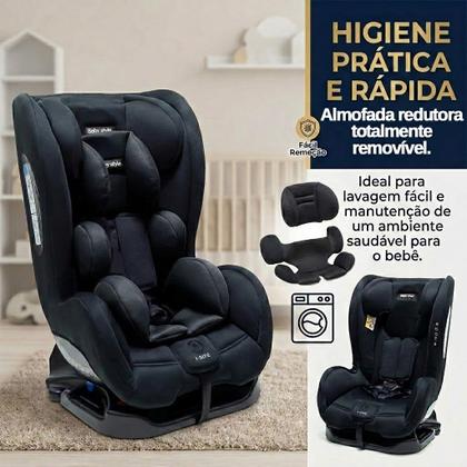 Imagem de Cadeirinha para Carro 0 a 36kg Cadeira Auto Reclinável Grupos 0 I II III Acompanha o Crescimento do Bebê Certificada INMETRO Conforto