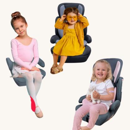 Imagem de Cadeirinha Para Carro Assento Elevaçao Infantil Criança Bebê Preta 9 a 36 kg - Styll Baby