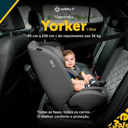 Imagem de Cadeirinha para Carro I-size Yorker Safety 1st Grey