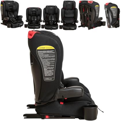 Imagem de Cadeirinha para Carro Kiddo Active ISOFIX Preta 9 a 36 kg
