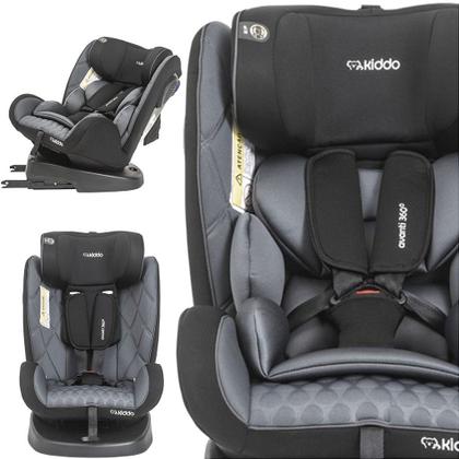 Imagem de Cadeirinha Para Carro Kiddo Avanti 360 Grafite 0-36Kg Isofix