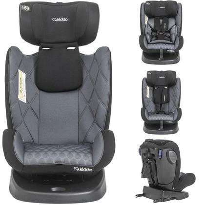 Imagem de Cadeirinha Para Carro Kiddo Avanti 360 Grafite Isofix 0 a 10 anos
