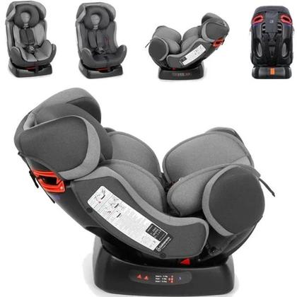 Imagem de Cadeirinha Reclinável Luli Galzerano Grafite 25kg para Carro