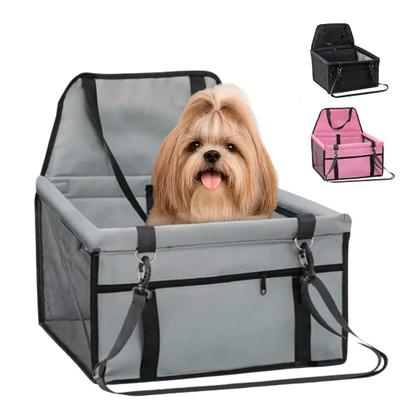 Imagem de Cadeirinha Transporte Pet Carro Assento de Passeio Para Cachorros Cães e Gatos