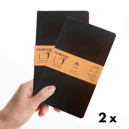 Imagem de Caderneta Filibook Note 21x12,5cm 30Fls C/2