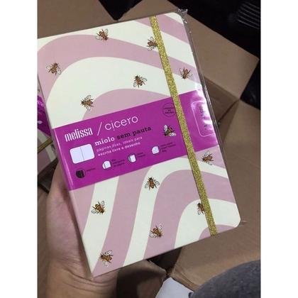 Imagem de Caderneta Melissa Sem Pauta 14X21 Cicero Caminho Das Abelhas