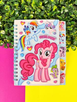 Imagem de Caderneta Personalizada My Little Pony Capa Dura QB-T1588