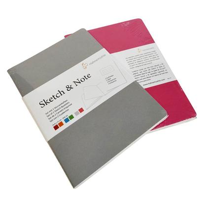 Imagem de Caderneta Sketch &amp Note 125g A5 C/ 20Fls (Cinza e Pink) 10628891