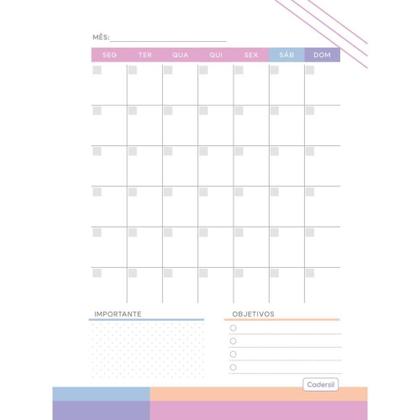 Imagem de Caderno 01X1 Capa Dura Daydream 2EM1 C/PLANNER 80FLS PCT.C/04