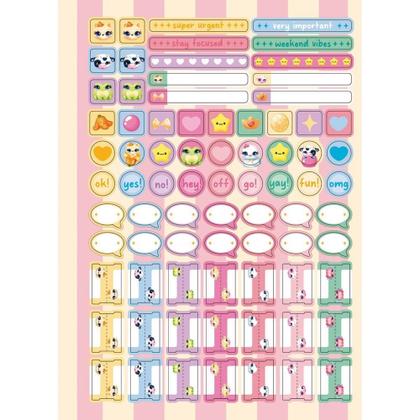 Imagem de Caderno 01X1 Capa Dura FLUFFY 80 Folhas Pacote com 4 Unidades