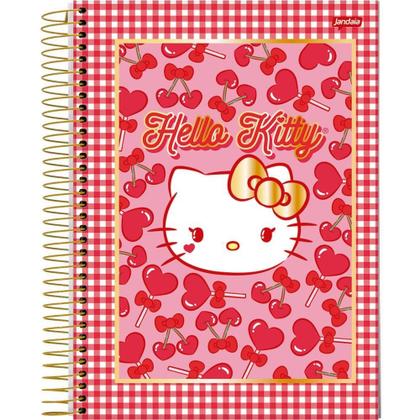 Imagem de Caderno 01X1 Capa Dura Hello KITTY 80FLS PCT com 04