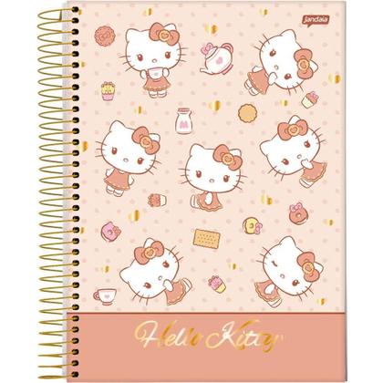 Imagem de Caderno 01X1 Capa Dura Hello KITTY 80FLS PCT com 04