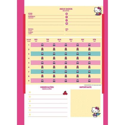 Imagem de Caderno 01X1 Capa Dura Hello KITTY 80FLS PCT com 04