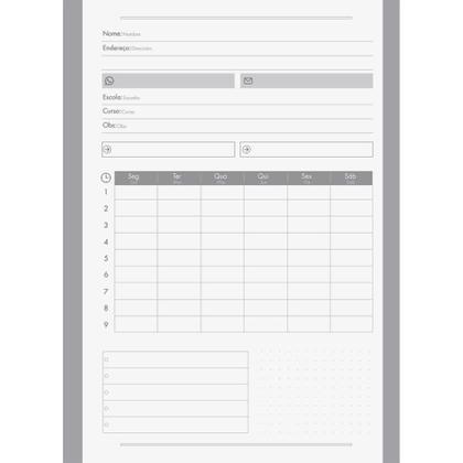 Imagem de Caderno 01X1 Capa Dura STOMP Preto 96FLS. PCT.C/04