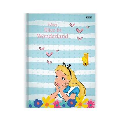 Caderno 1/4 80Fls Alice In Wonderland - São Domingos - SD Imagem de Caderno 1/4 80Fls Alice In Wonderland - São Domingos