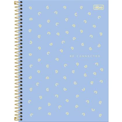 Imagem de Caderno 10X1 Capa Dura Neon Connect Feminino - 160 Folhas (pacote com 4)