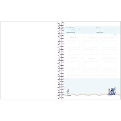 Imagem de Caderno 10X1 Cp.dura Colegial STITCH 160F PCT.C/04