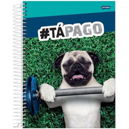 Imagem de Caderno 1X1 Capa Dura PETS Love 80 Folhas - Pacote com 4 Unidades