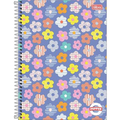 Imagem de Caderno 20X1 Capa Dura Pepper Feminino 320 Folhas Pacote com 02