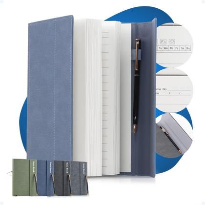 Imagem de Caderno A5 Com Caneta Planner C/ Fecho Magnético Data E Dias
