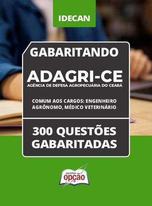 Imagem de Caderno ADAGRI-CE - Comum aos Cargos: Engenheiro Agrônomo e Médico Veterinário - 300 Questões Gabaritadas