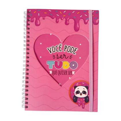 Imagem de Caderno Anotações A5 Cute com Elastico 100fls - Interponte
