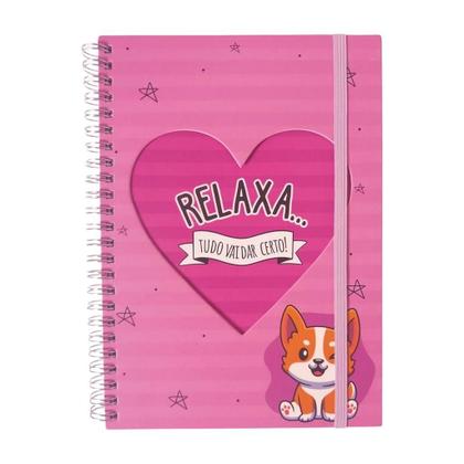 Imagem de Caderno Anotações A5 Cute com Elastico 100fls - Interponte