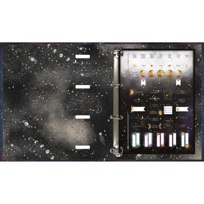 Imagem de Caderno Argolado Cartonado com Elástico Magic 80 Folhas Tilibra