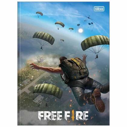 Imagem de Caderno Brochura Free Fire 80 Folhas Tilibra
