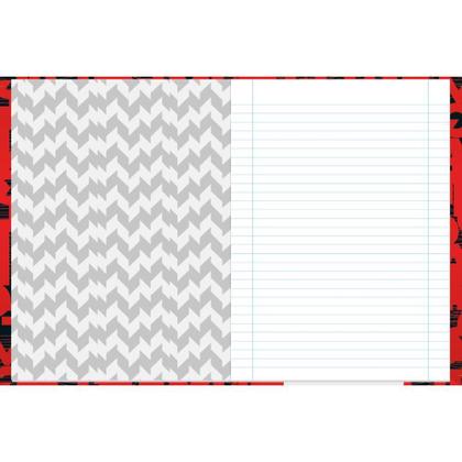 Imagem de Caderno Brochurão Capa Dura Flamengo 80 Folhas - Pacote com 05 Unidades