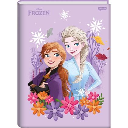 Imagem de Caderno Brochurão Capa Dura Frozen 80 Folhas Pacote com 05