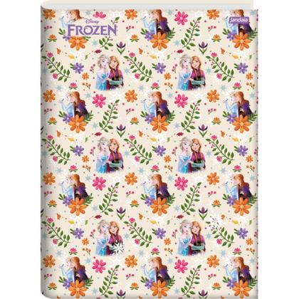 Imagem de Caderno Brochurão Capa Dura Frozen 80 Folhas Pacote com 05