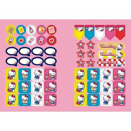 Imagem de Caderno Brochurao Capa Dura Hello KITTY e Amigos 80FLS. PCT.C/05