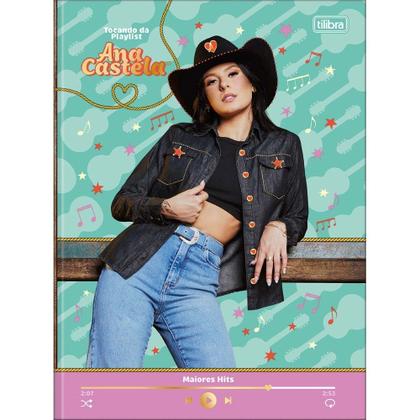 Imagem de Caderno Brochurão CD 80fls Ana Castela Tilibra