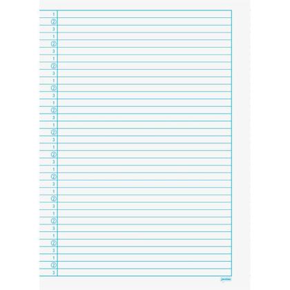 Imagem de Caderno Brochurão Jandainha BEM BOM Verde 60 Folhas - Pacote com 10 Unidades