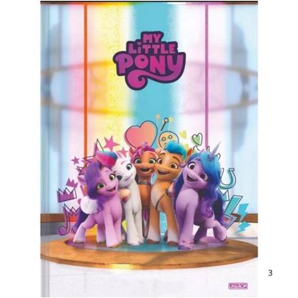 Imagem de Caderno Brochurao Univers Capa Dura 80fls My Little Pony
