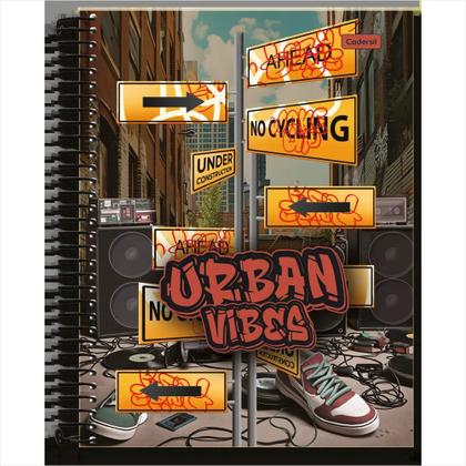 Imagem de Caderno Cadersil universitário 20M urban vibes 320fls